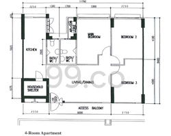Blk 668C Jurong West Street 64 (Jurong West), HDB 4 Rooms #556341351